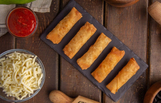 Frozen Cheese Samosa Roll Ready for Frying