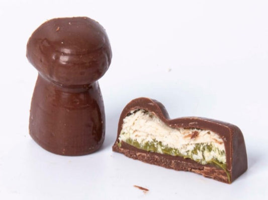 Luxury Chocolate Rahash Halawa With Pistachio - H0357