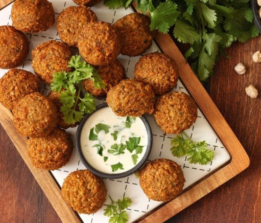 Frozen Falafel Ready For Frying